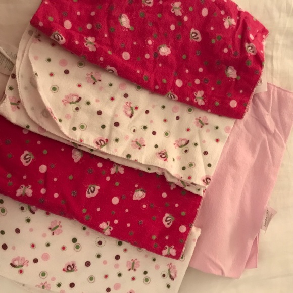 Lambs Ivy Other Lambs Ivy Set 5 Butterfly Swaddle Blankets